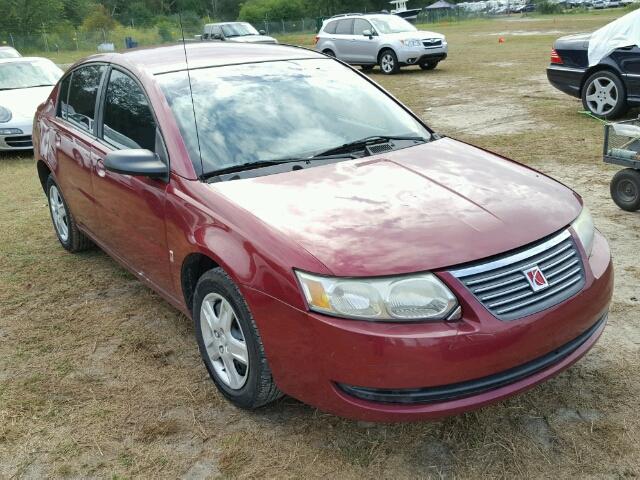 1G8AJ55F56Z137168 - 2006 SATURN ION LEVEL MAROON photo 1