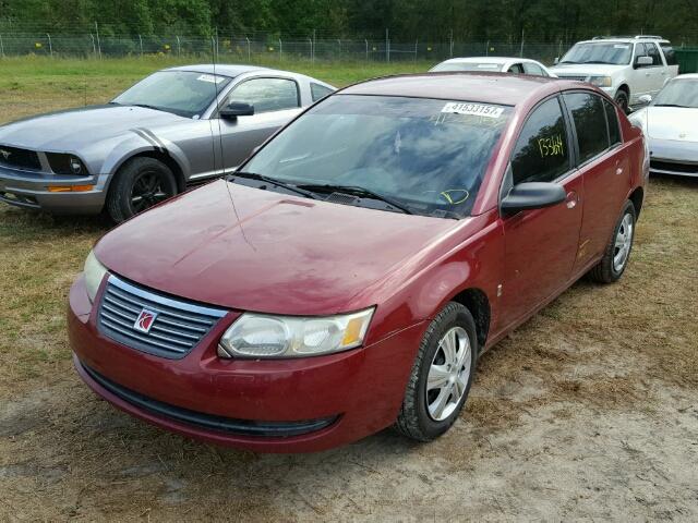 1G8AJ55F56Z137168 - 2006 SATURN ION LEVEL MAROON photo 2