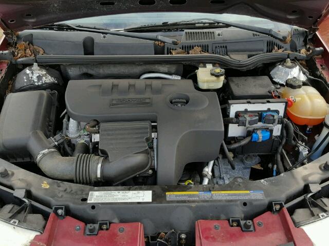 1G8AJ55F56Z137168 - 2006 SATURN ION LEVEL 栗色 照片 7