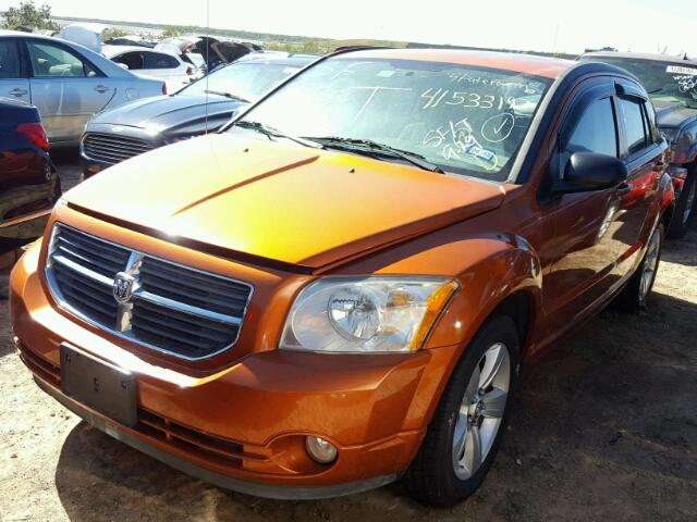 1B3CB3HA4BD247766 - 2011 DODGE CALIBER MA ORANGE photo 2