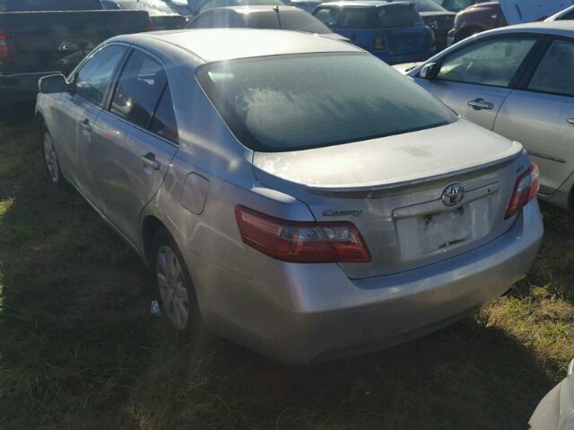 4T1BE46K07U125198 - 2007 TOYOTA CAMRY NEW SILVER photo 3