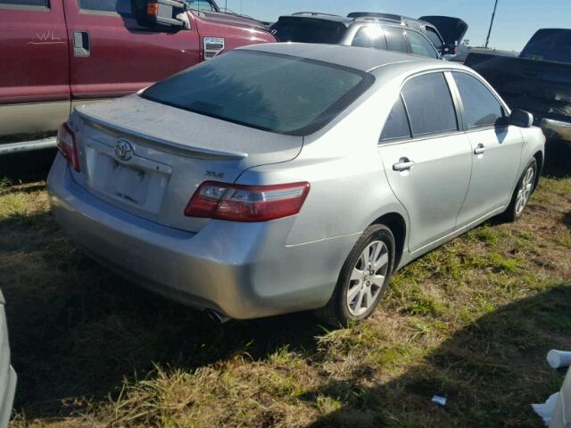 4T1BE46K07U125198 - 2007 TOYOTA CAMRY NEW SILVER photo 4