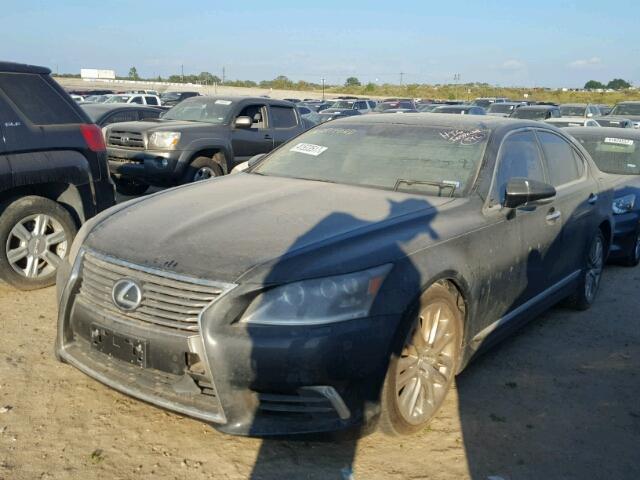 JTHBL5EF8D5117536 - 2013 LEXUS LS 460 BLACK photo 2