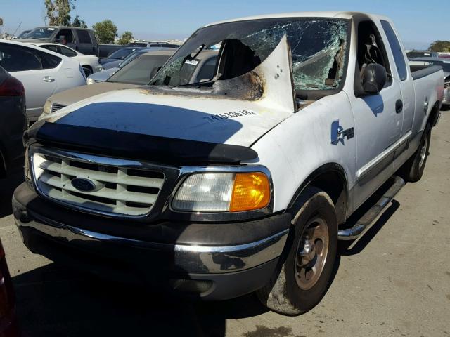 2FTRX17294CA89520 - 2004 FORD F-150 HERI WHITE photo 2