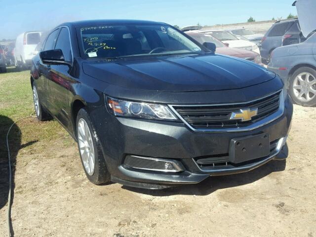 1G11Z5SL4FU103088 - 2015 CHEVROLET IMPALA GRAY photo 1