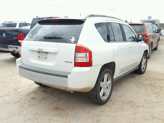 1J4NT5FB2AD538030 - 2010 JEEP COMPASS LI WHITE photo 4