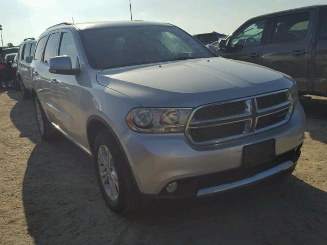 1C4RDHDGXCC112941 - 2012 DODGE DURANGO SILVER photo 1