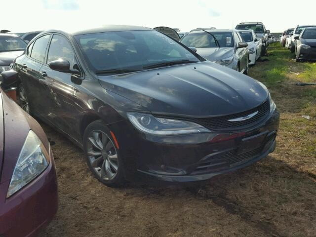 1C3CCCBG5GN130616 - 2016 CHRYSLER 200 S BLACK photo 1