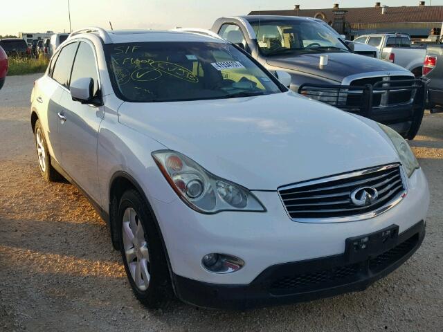 JN1AJ0HR7AM750626 - 2010 INFINITI EX35 BASE WHITE photo 1