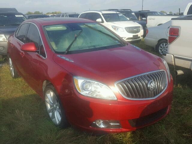 1G4PR5SK7F4165198 - 2015 BUICK VERANO BURGUNDY photo 1