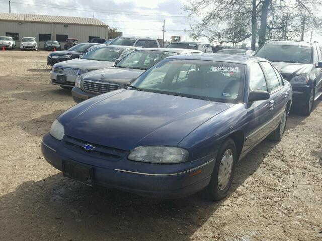 2G1WL52M1T9297071 - 1996 CHEVROLET LUMINA BLUE photo 2