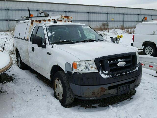 1FTRF12258KB80490 - 2008 FORD F150 WHITE photo 1