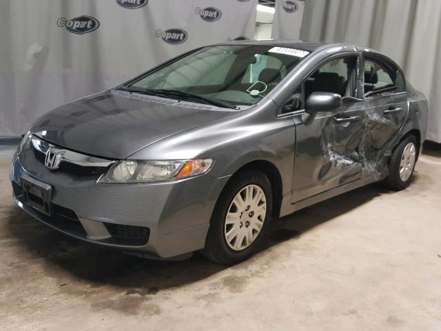 2HGFA1F3XAH311674 - 2010 HONDA CIVIC VP GRAY photo 2