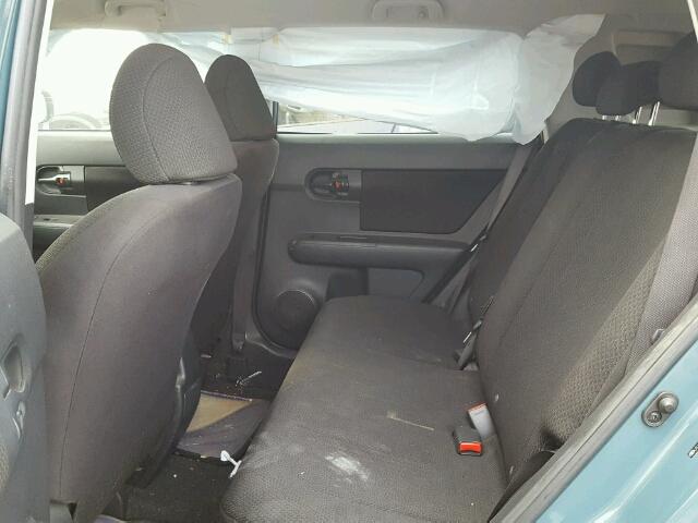 JTLKE50E081014199 - 2008 TOYOTA SCION XB Blau Foto 6