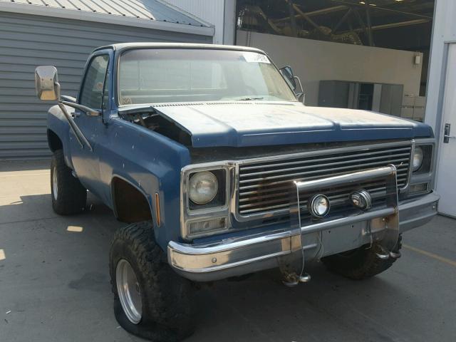 CKL149Z164125 - 1979 CHEVROLET PICK UP BLUE photo 1