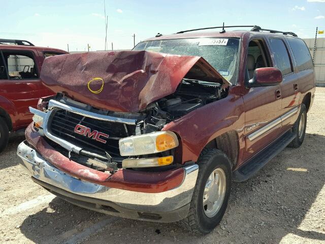 1GKEC16Z93J251613 - 2003 GMC YUKON XL BURGUNDY photo 2