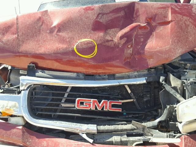 1GKEC16Z93J251613 - 2003 GMC YUKON XL BURGUNDY photo 7