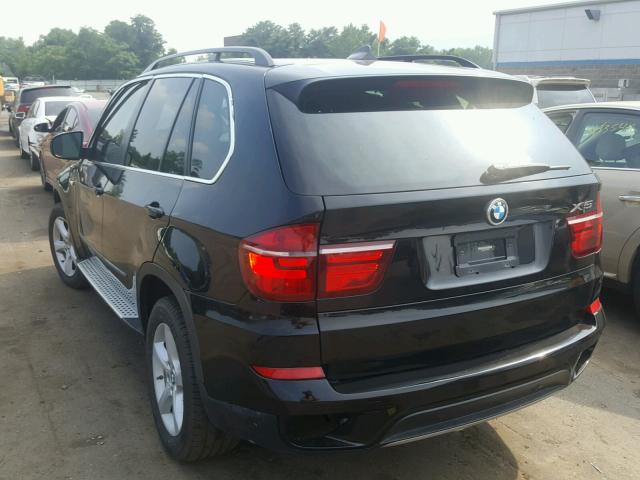 5UXZV8C51CL423945 - 2012 BMW X5 XDRIVE5 BLACK photo 3