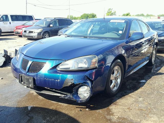 2G2WS542151296627 - 2005 PONTIAC GRAND PRIX Կանաչ լուսանկար 2