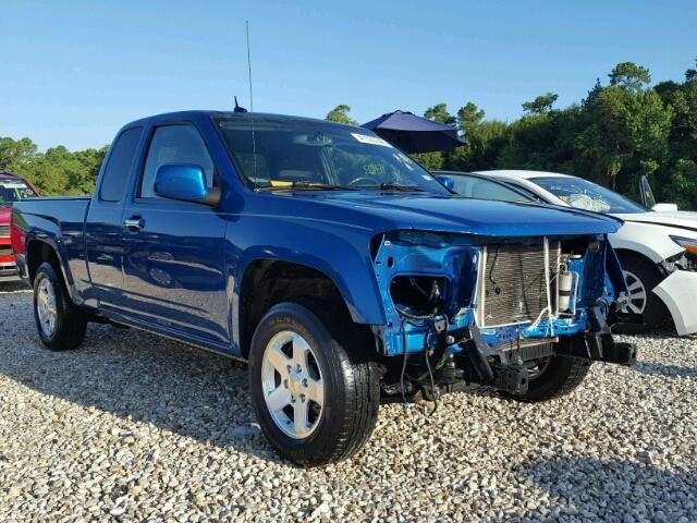 1GCESCF97C8106815 - 2012 CHEVROLET COLORADO L BLUE photo 1