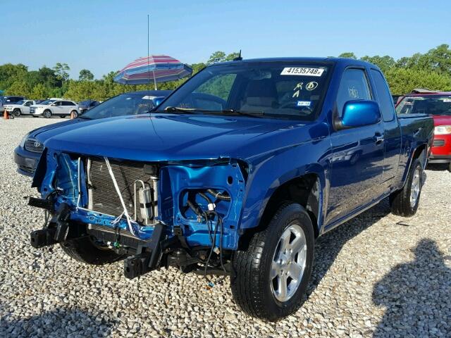 1GCESCF97C8106815 - 2012 CHEVROLET COLORADO L BLUE photo 2