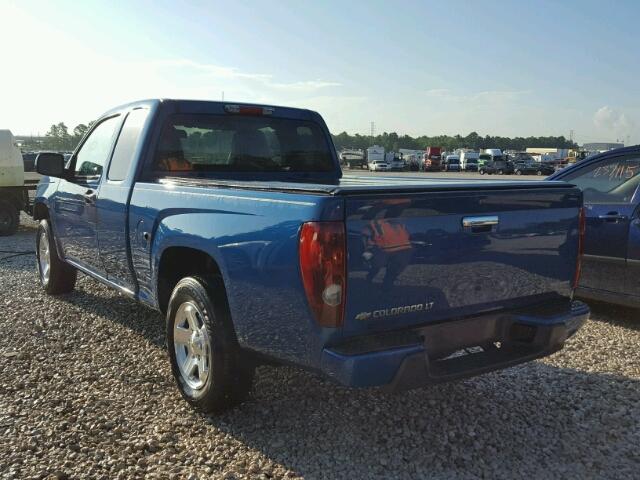 1GCESCF97C8106815 - 2012 CHEVROLET COLORADO L BLUE photo 3