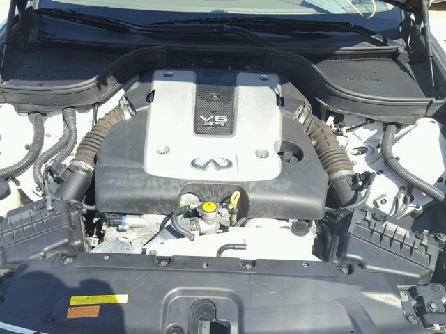 JNKBV61E48M216623 - 2008 INFINITI G35 WHITE photo 7