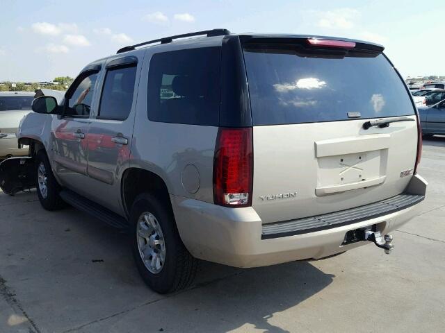 1GKFC13C77J294325 - 2007 GMC YUKON TAN photo 3