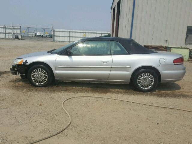 1C3EL45X12N214693 - 2002 CHRYSLER SEBRING LX SILVER photo 9