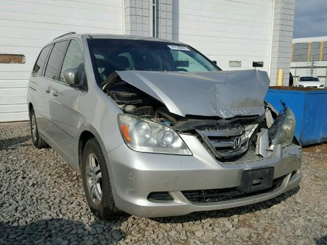 5FNRL38795B092753 - 2005 HONDA ODYSSEY EX SILVER photo 1