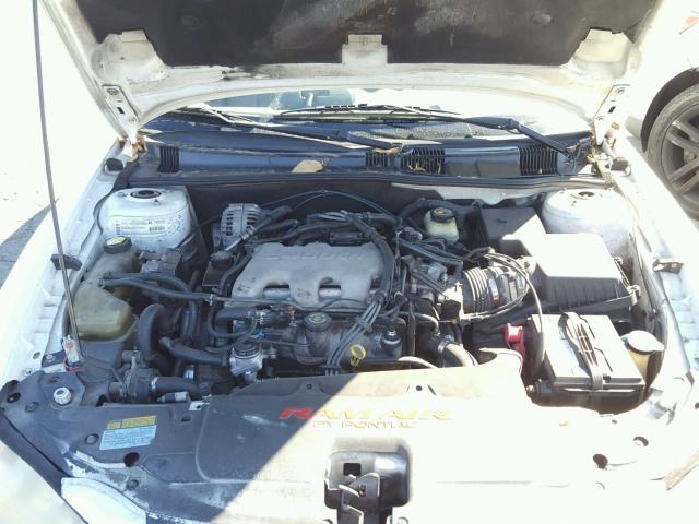 1G2NV52E0YM735423 - 2000 PONTIAC GRAND AM G WHITE photo 7