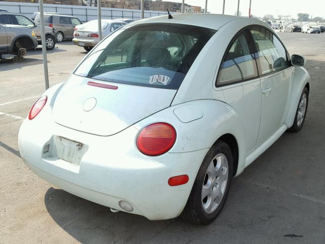 3VWCB21C72M459583 - 2002 VOLKSWAGEN NEW BEETLE მწვანე ფოტო 4