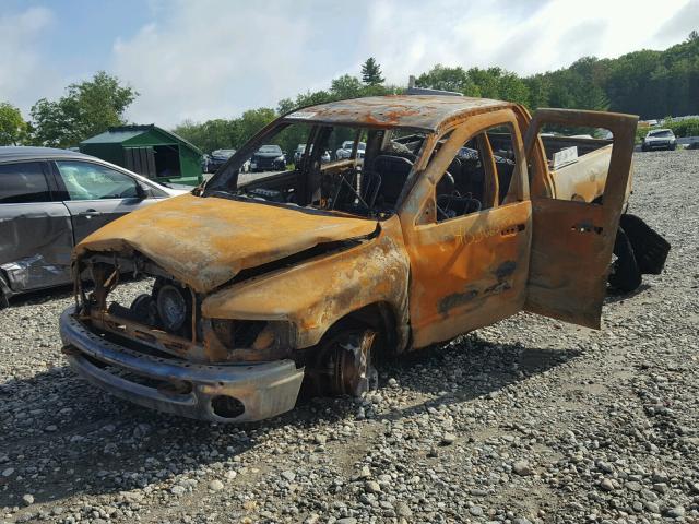 3D7KU28CX4G180666 - 2004 DODGE RAM 2500 S BURN photo 2