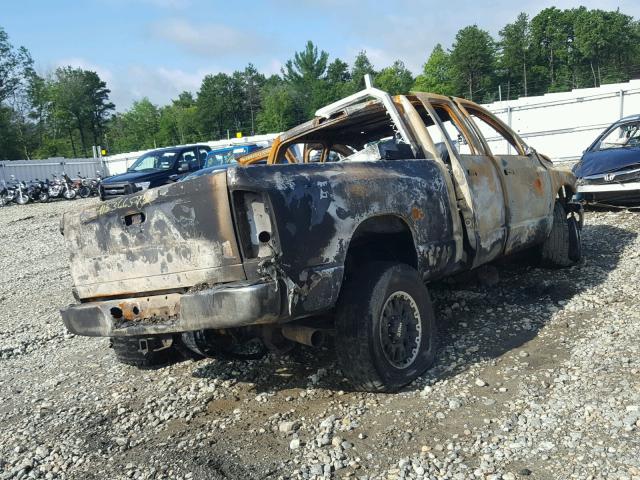 3D7KU28CX4G180666 - 2004 DODGE RAM 2500 S BURN photo 4