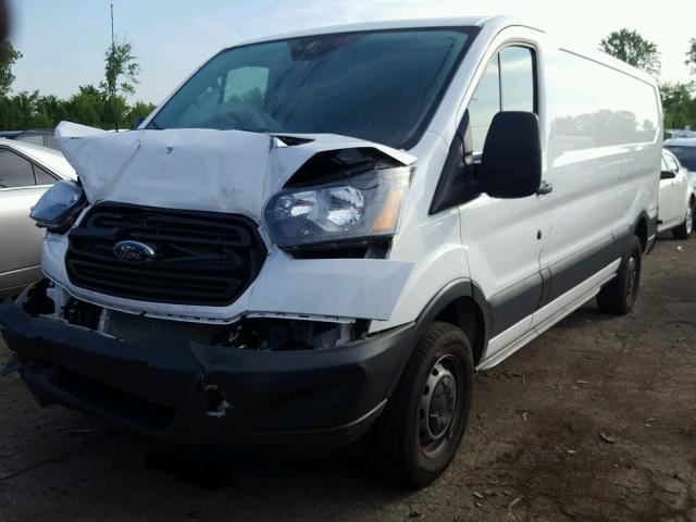 1FTSW2YG5FKA40740 - 2015 FORD TRANSIT T- WHITE photo 2