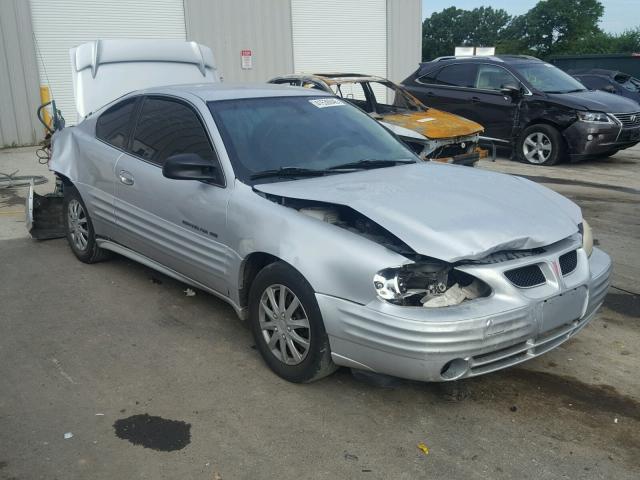 1G2NF12T81M561918 - 2001 PONTIAC GRAND AM S SILVER photo 1