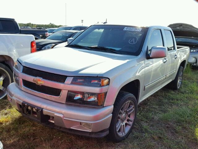 1GCDSCF93C8154095 - 2012 CHEVROLET COLORADO SILVER photo 2