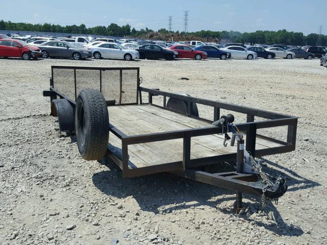 1B9BU1414C1199089 - 2012 UTILITY TRAILER BLACK photo 1