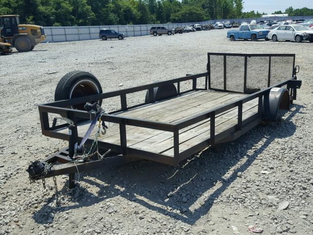 1B9BU1414C1199089 - 2012 UTILITY TRAILER BLACK photo 2