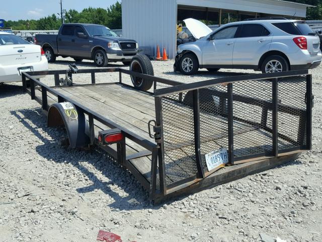 1B9BU1414C1199089 - 2012 UTILITY TRAILER BLACK photo 3