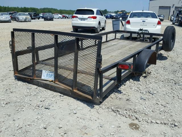 1B9BU1414C1199089 - 2012 UTILITY TRAILER BLACK photo 4