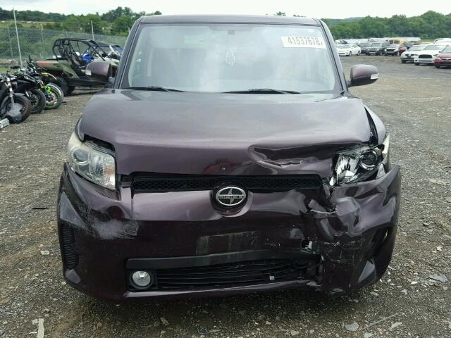 JTLZE4FE8CJ005372 - 2012 TOYOTA SCION XB Lila Foto 9