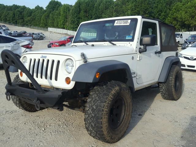 1J4AA2D12AL107464 - 2010 JEEP WRANGLER S WHITE photo 2