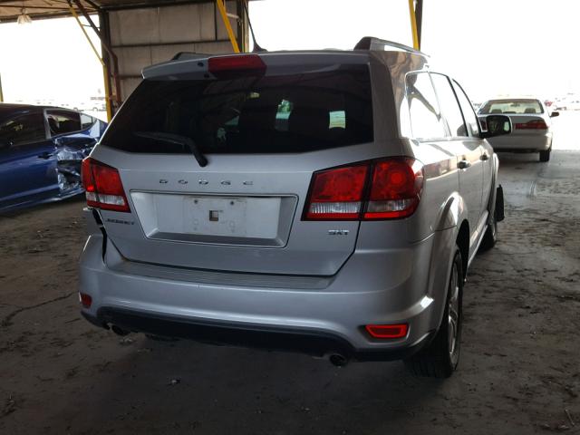 3C4PDCBG3DT727219 - 2013 DODGE JOURNEY SX SILVER photo 4