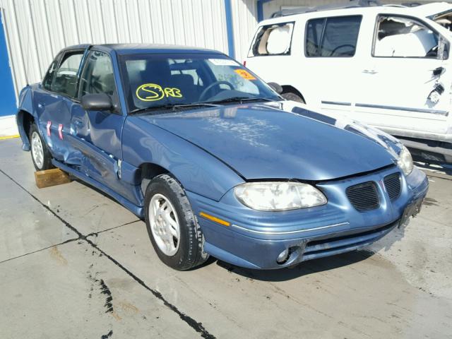 1G2NE52T0WM526579 - 1998 PONTIAC GRAND AM S BLUE photo 1