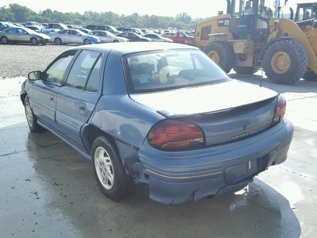 1G2NE52T0WM526579 - 1998 PONTIAC GRAND AM S BLUE photo 3
