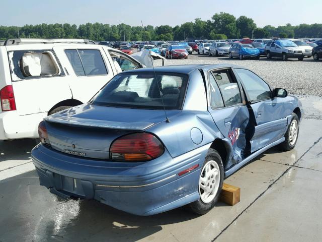 1G2NE52T0WM526579 - 1998 PONTIAC GRAND AM S BLUE photo 4