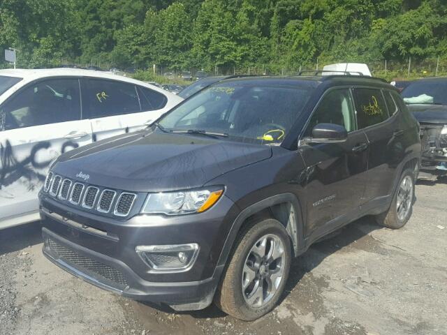 3C4NJDCB4JT253141 - 2018 JEEP COMPASS LI BLACK photo 2