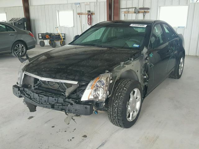 1G6DF577690101365 - 2009 CADILLAC CTS BLACK photo 2