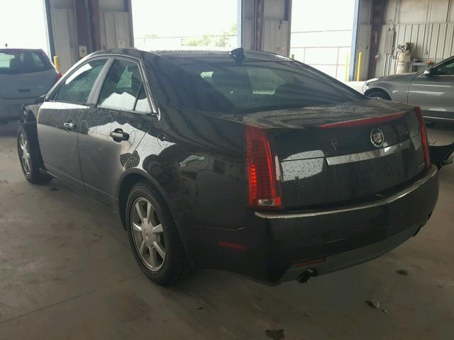 1G6DF577690101365 - 2009 CADILLAC CTS BLACK photo 3